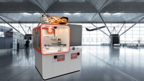 全國首張熱食類餐飲機器人 食品經營許可證 發出,煎餅果子制作全流程自動化